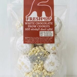 White Chocolate Snow Cookies